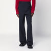NAMACHEKO Midnight blue striped wool trousers