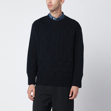  NAMACHEKO Navy blue wool sweater