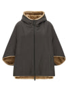 Lou Andrea Reversible Cape With Hood