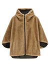 Lou Andrea Reversible Cape With Hood