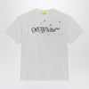 Off White Off-White™ White Big Bookish Splat Logo T-shirt