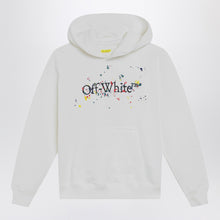  Off White Off-White™ White Big Bookish Splat Logo sweatshirt