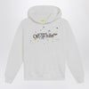 Off White Off-White™ White Big Bookish Splat Logo sweatshirt