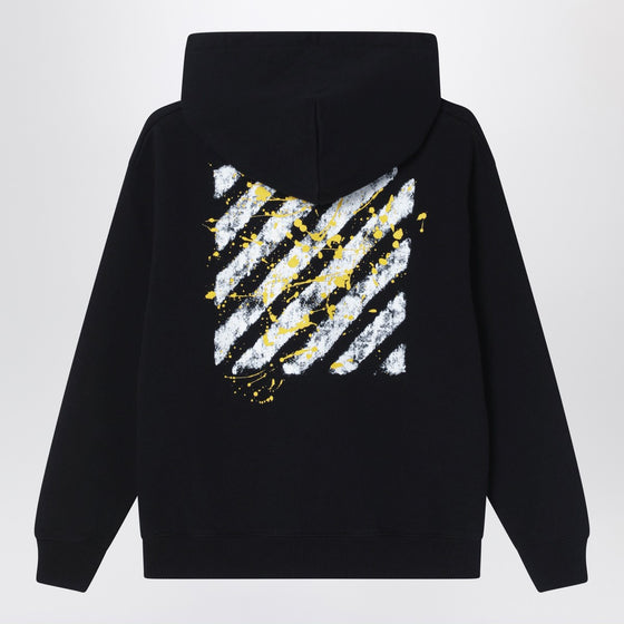 Off White Off-White™ Black Diagonal Splat Logo sweatshirt