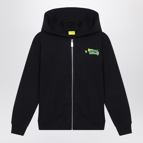 Off White Off-White™ Black Arrow Acrylic zip sweatshirt