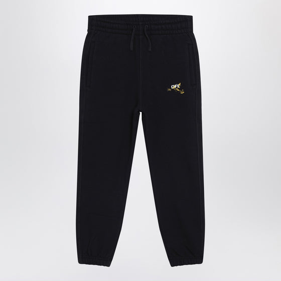 Off White Off-White™ Black Diagonal Splat Logo jogging trousers