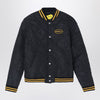 Off White Off-White™ Black/yellow nylon bomber jacket