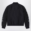 Off White Off-White™ Black Bookish Diagonal bomber jacket