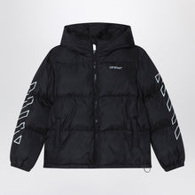  Off White Off-White™ Black zip puffer jacket