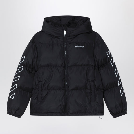 Off White Off-White™ Black zip puffer jacket