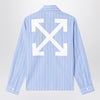Off White Off-White™ Light blue striped cotton shirt