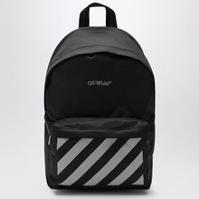  Off White Off-White™ Black backpack with logo