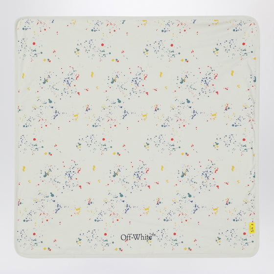 Off White Off-White™ Light gray Splat cotton blanket
