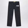 Off White Off-White™ Black Diagonal sponge-effect jeans