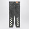Off White Off-White™ Grey denim Diagonal jeans