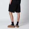 Represent Black cotton Shorts with logo