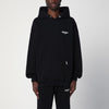 Represent Black oversized hooded sweatshirt