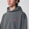 Represent Washed black hoodie