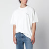 Represent White cotton T-shirt with logo