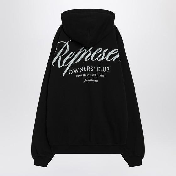 Represent Black hoodie with logo