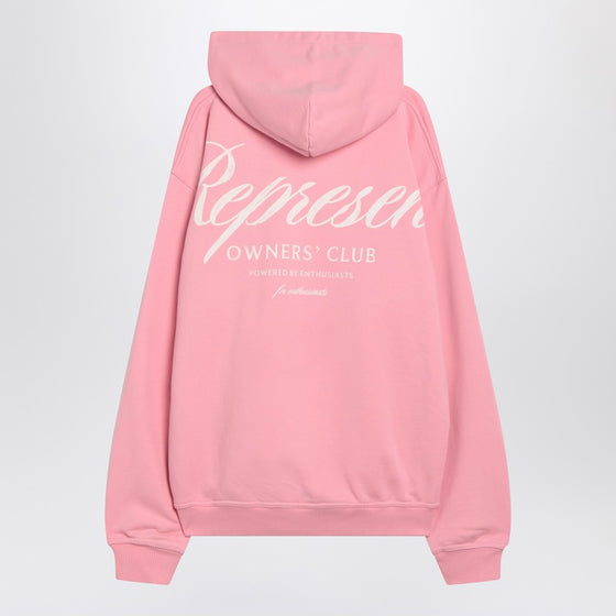 Represent Pink hoodie with logo