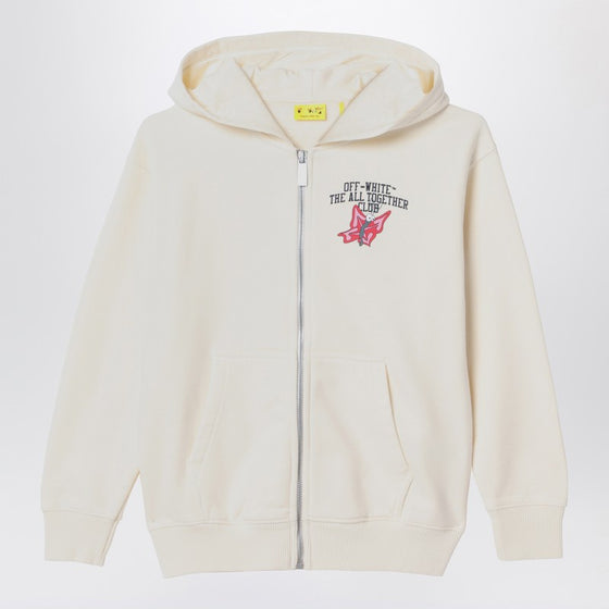Off White Off-White™ White hoodie with logo