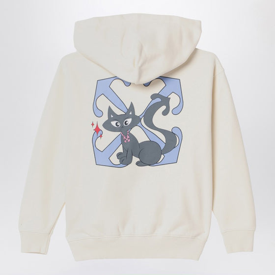 Off White Off-White™ White hoodie with logo