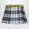 Off White Off-White™ Diagonal checked flannel skirt