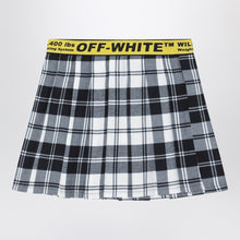  Off White Off-White™ Diagonal checked flannel skirt