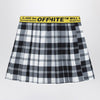 Off White Off-White™ Diagonal checked flannel skirt