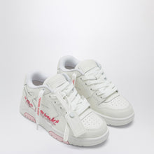  Off White Off-White™ White/pink Out Of Office sneakers with For Walking print