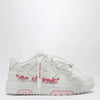 Off White Off-White™ White/pink Out Of Office sneakers with For Walking print
