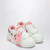 Off White Off-White™ Out Of Office white/glitter pink sneaker