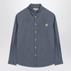 Maison Kitsuné Indigo cotton shirt