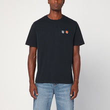  Maison Kitsuné Anthracite grey cotton T-shirt