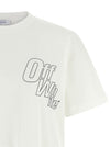 Off White Off-white Outline Arrow Slim T-shirt