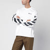 Off White Off-White™ White long-sleeved T-shirt with logo