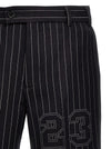 Off White 23 Pinstripes Trousers