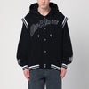 Off White Off-White™ Black bomber jacket in cotton with logo
