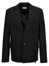 Off White Ow Embroidery Blazer