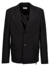 Off White Ow Embroidery Blazer