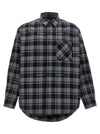 Off White Off-white Check Flannel Padded Jacket