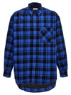 Off White Off-white Check Flannel Overshirt