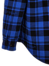 Off White Check Flannel Overshirt