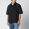 Off White Off-White™ Off-White black OWR Garment-Dyed Gabardine Sporty bowling shirt