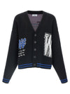 Off White Glide Diag Cardigan