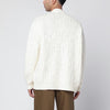 Off White Off-White™ Cream cardigan with Arrow motif intarsia