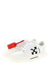 Off White Vulcanized Sneakers