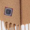 Destin Camel wool and cahsmere scarf