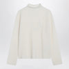 Max Mara Ivory cashmere-blend sweater